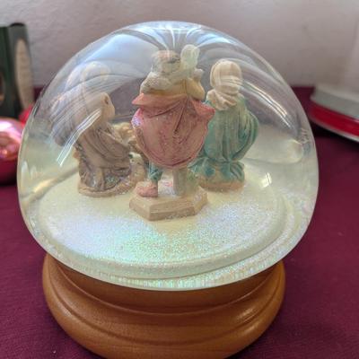 Christmas Globe and Other Decorations