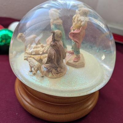 Christmas Globe and Other Decorations
