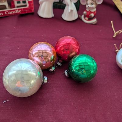 Christmas Globe and Other Decorations