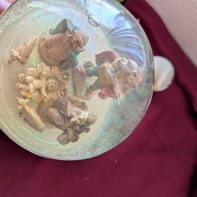 Christmas Globe and Other Decorations
