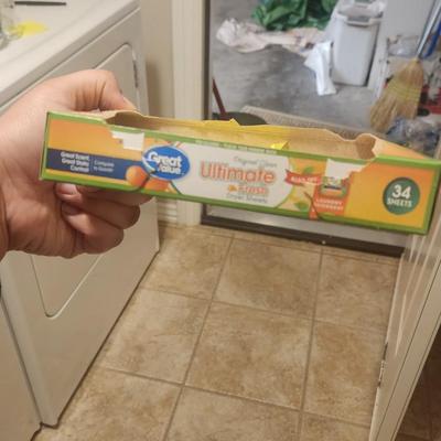 Great value ultimate fresh dryer sheets
