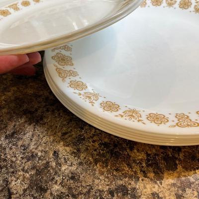 Lot 515 Corelle Butterfly Gold pieces