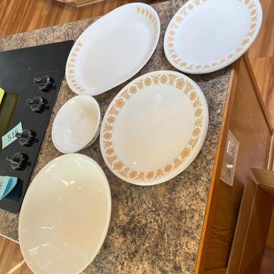 Lot 515 Corelle Butterfly Gold pieces