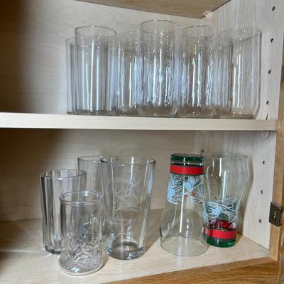 Lot 525 Glass Tumblers