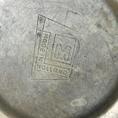 Lot 551 Vintage brass teapot