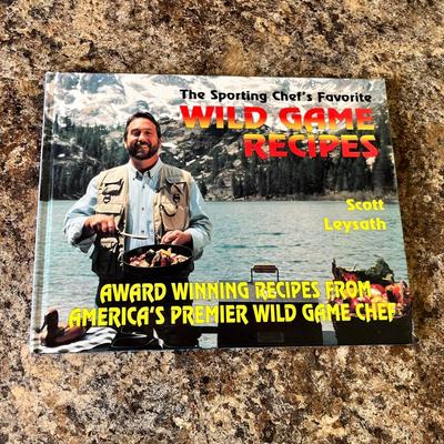 Lot 553 Wild Game recipe book