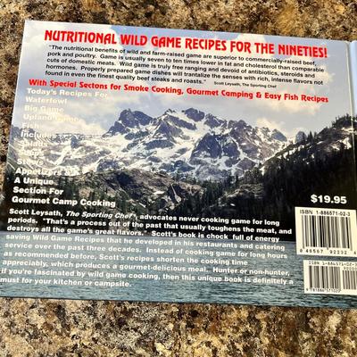 Lot 553 Wild Game recipe book