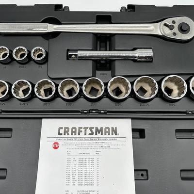 Craftsman 3/4in Ratchet / Socket Set