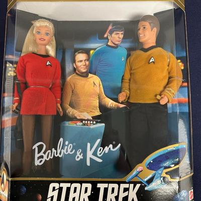 Sale Photo Thumbnail #45: 30th Anniversary Edition Star Trek Barbie & Ken