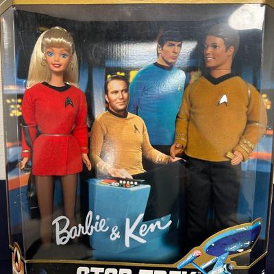 Sale Photo Thumbnail #46: 30th Anniversary Edition Star Trek Barbie & Ken