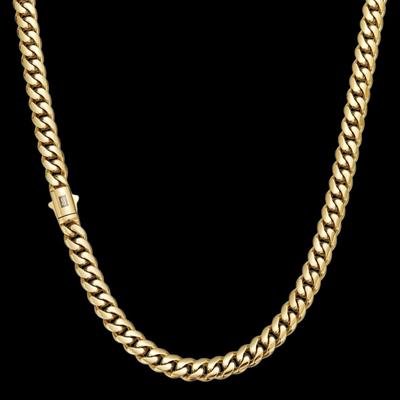 14kt Gold Filled Miami Cuban Curb Link Chain Necklace