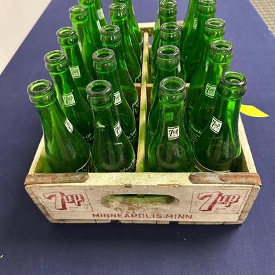 Sale Photo Thumbnail #60: Vintage 7Up Lot
Rare hard to find wooden case & 24 swimsuit girl bottles.
Reserve is $100