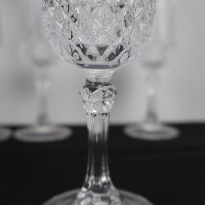 France Crystal Champange Flutes - (4)