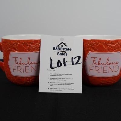 Hallmark Coffe Mugs (Pair)