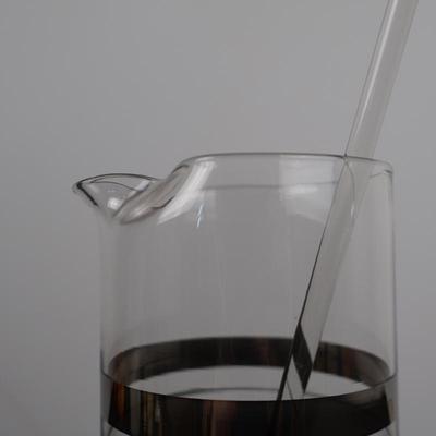MCM Glass Martini Pitcher & Stirer