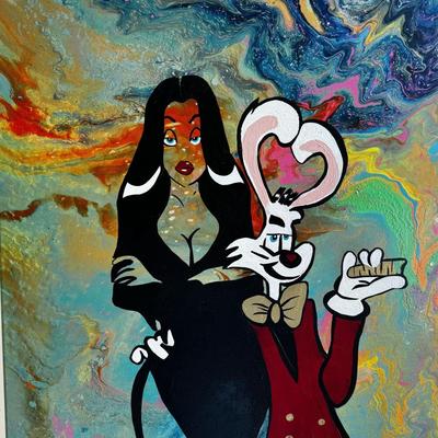 Original Contemporary Pop Art Painting by The Algerian Painter