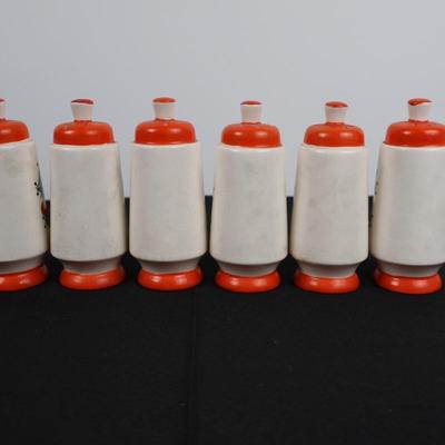 Vintage Spice Containers, Japan (6)