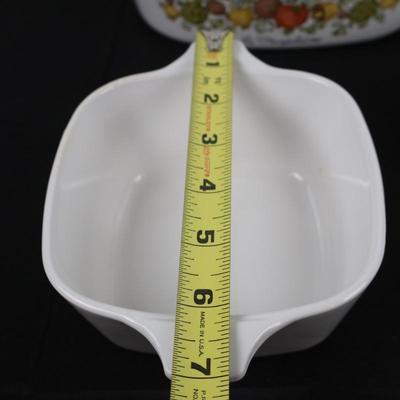 Corning Ware Casserol Dishes (4)