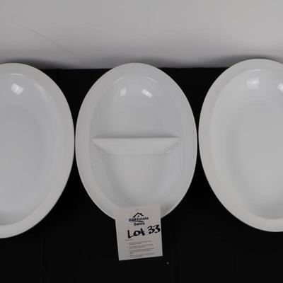 3 Serving Bowls