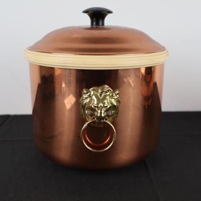 Coppercraft Pryrex Dish & Ice Bucket