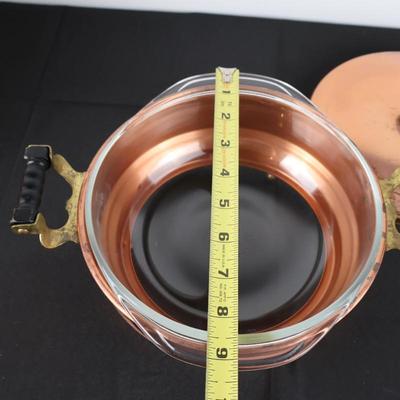 Coppercraft Pryrex Dish & Ice Bucket