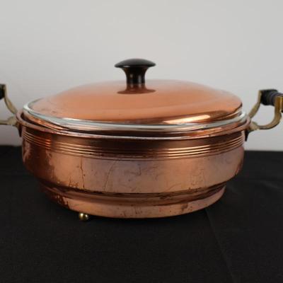 Coppercraft Pryrex Dish & Ice Bucket