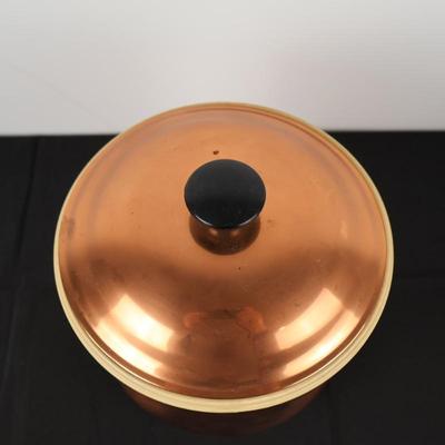 Coppercraft Pryrex Dish & Ice Bucket