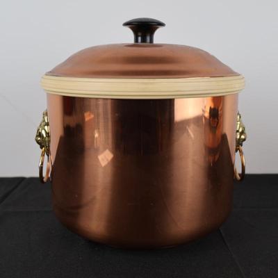 Coppercraft Pryrex Dish & Ice Bucket