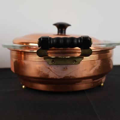 Coppercraft Pryrex Dish & Ice Bucket