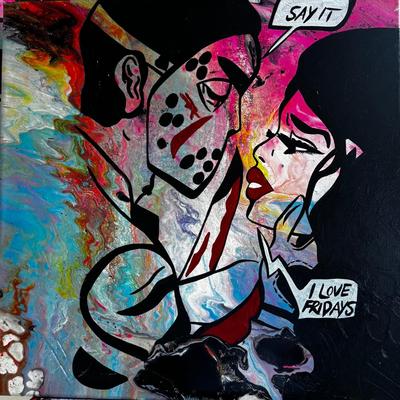 Original Contemporary Pop Art Painting by The Algerian Painter