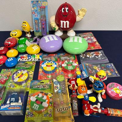 Sale Photo Thumbnail #75: HUGE LOT M & M collectibles lot as shown. Some items are new with tags.