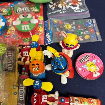 Sale Photo Thumbnail #72: HUGE LOT M & M collectibles lot as shown. Some items are new with tags.