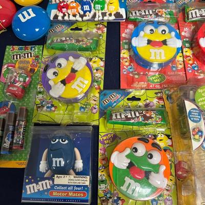 Sale Photo Thumbnail #73: HUGE LOT M & M collectibles lot as shown. Some items are new with tags.