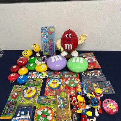 Sale Photo Thumbnail #71: HUGE LOT M & M collectibles lot as shown. Some items are new with tags.