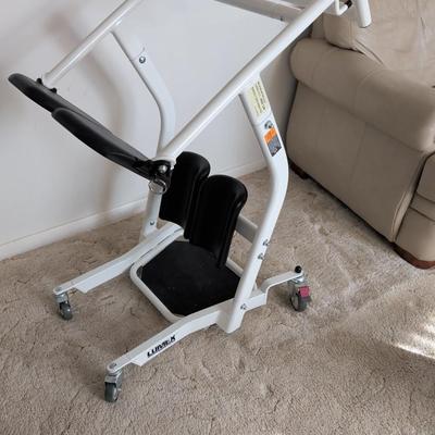 Sale Photo Thumbnail #12: Sit to stand device for helping a person stand from a sitting position to transfer to a bed or chair.  This was a life saver! Very easy to use!