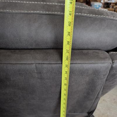 Sale Photo Thumbnail #40: Electric Power recliner only a couple years old. Works great!  Bought at American Furniture. Micro-Suede material.