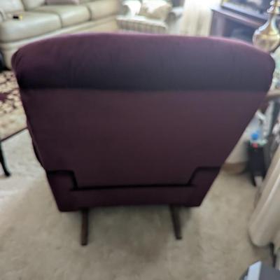 Sale Photo Thumbnail #47: Well loved Lazy Boy Recliner, maroon in color.  Still has lots of life left.