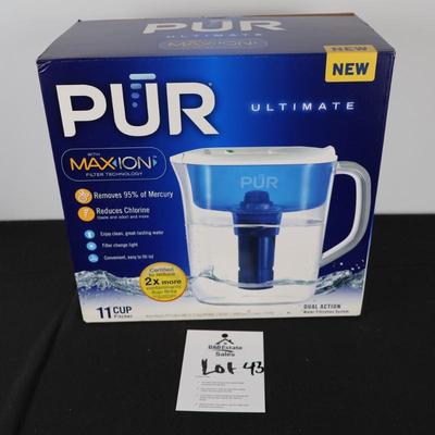Water Pitcher For Filtered Water (New)