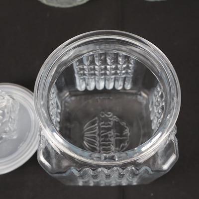 Sugar/Candy Jars Lot (4)