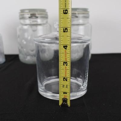 Sugar/Candy Jars Lot (4)