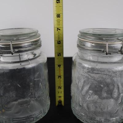Sugar/Candy Jars Lot (4)