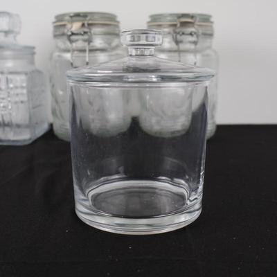 Sugar/Candy Jars Lot (4)