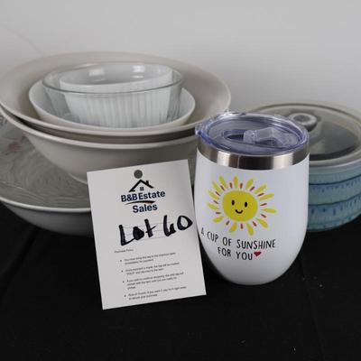 Miscellaneous Kitchen Bowl Lot (9 Pieces)