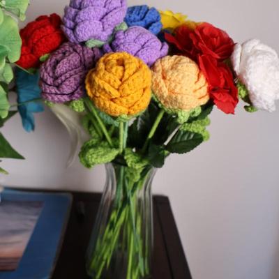 Silk Flowers and Crotched Bouquet (2)