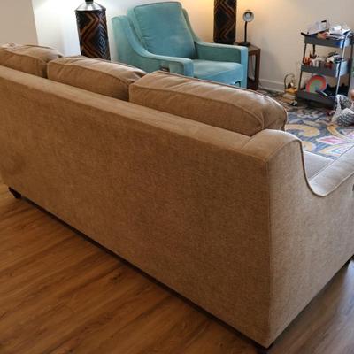 Bassett Sofa with Dual Recliners