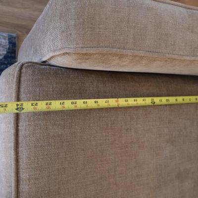 Bassett Sofa with Dual Recliners