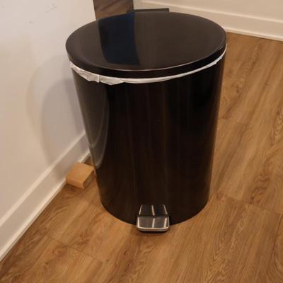 Metal Trash Can