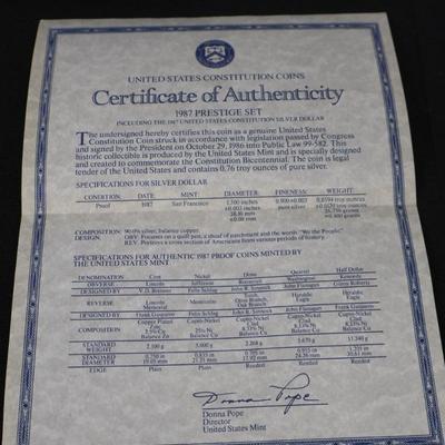 1987 US Prestige Set