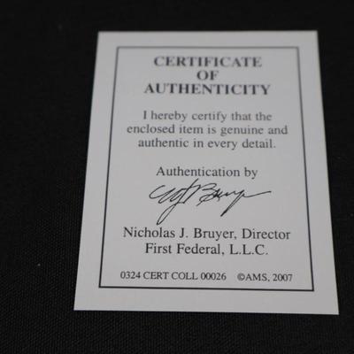 1998 Robert Kennedy Silver Dollar and 1964 Half Dollar Proofs