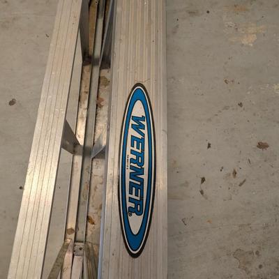 Sale Photo Thumbnail #511: Werner 10 ft Aluminum ladder 
Great Condition